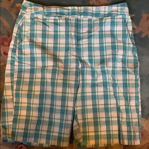 Plaid shorts